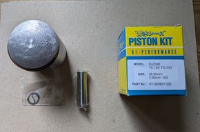 Kolbenkit  Übermaß 2,0mm RV 125