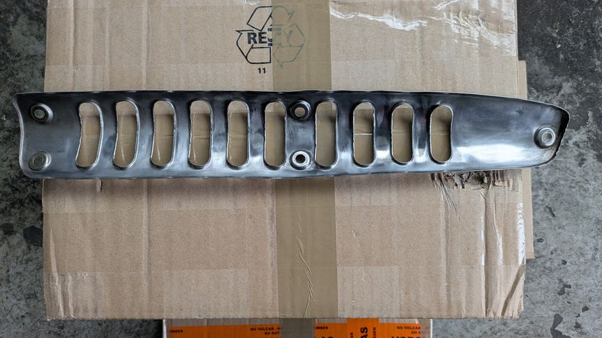 Chromblende Auspuff Auspuffblende RV 50