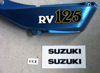 Aufklebersatz neu RV 125