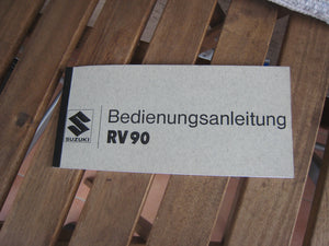 Bedienungsanleitung RV 90