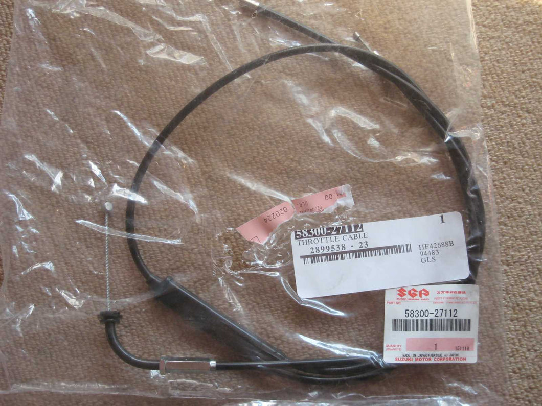 Gaszug neu Bajonettverschluss RV 90