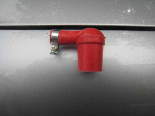 Kerzenstecker Kunststoff rot