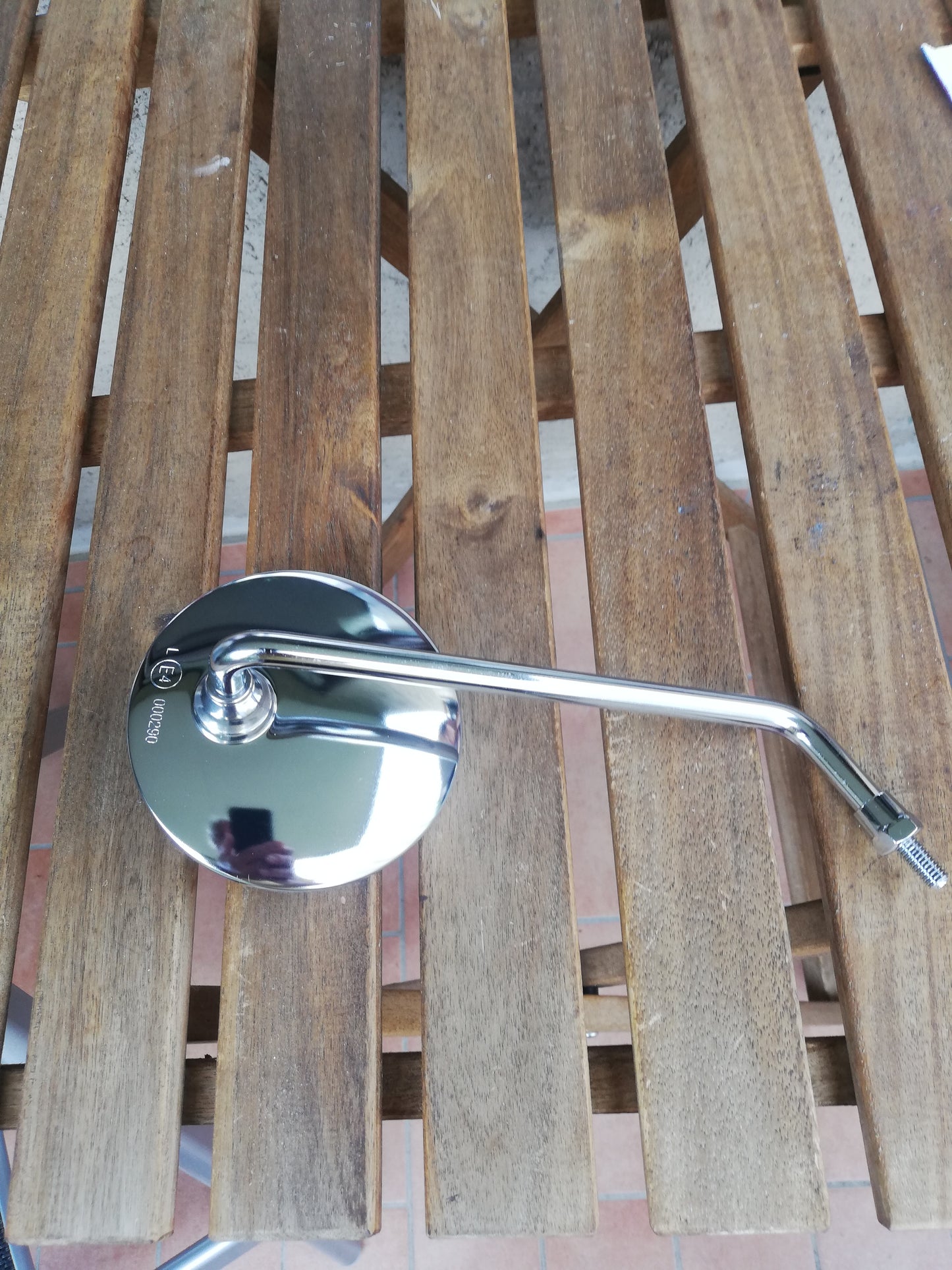 Spiegel rechts  RV 50/90 oder GT 8mm Gewinde